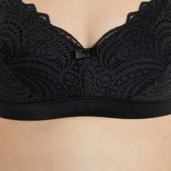 SOUTIEN-GORGE ALLAITEMENT NOIR -sous-vêtement boutique 11032101 Z