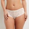 SHORTY DENTELLE ECRU -sous-vêtement boutique 11193900 F
