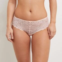 SHORTY DENTELLE POUDRE