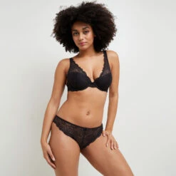 CULOTTE DENTELLE NOIR -sous-vêtement boutique 11194001 D