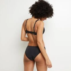 CULOTTE MICRO DENTELLE NOIR -sous-vêtement boutique 11194101 Z