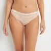 CULOTTE MICRO DENTELLE POUDRE -sous-vêtement boutique 11194102 F