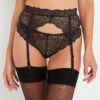 PORTE-JARRETELLES NOIR 2 PORTE-JARRETELLES NOIR -sous-vêtement boutique 11212100 F