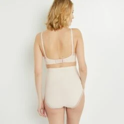 CULOTTE TAILLE HAUTE GROSSESSE POUDRE -sous-vêtement boutique 11248000 D