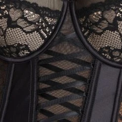 GUEPIERE DENTELLE NOIR -sous-vêtement boutique 11250200 Z