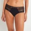 SHORTY STRING DENTELLE NOIR -sous-vêtement boutique 11250700 F