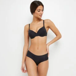 SHORTY MICROFIBRE RECYCLEE NOIR 9 SHORTY MICROFIBRE RECYCLEE NOIR -sous-vêtement boutique 11275801 D