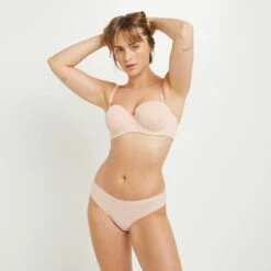 CULOTTE MICROFIBRE RECYCLEE NATUREL -sous-vêtement boutique 11275900 D