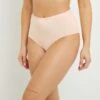 CULOTTE TAILLE HAUTE MICROFIBR NATUREL -sous-vêtement boutique 11276100 F