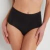 CULOTTE TAILLE HAUTE MICROFIBR NOIR