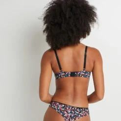 SOUTIEN-GORGE PUSH UP NOIR/ROSE -sous-vêtement boutique 11286202 D