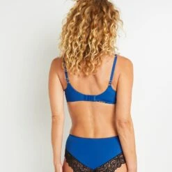 SOUTIEN-GORGE EMBOITANT BLEU -sous-vêtement boutique 11286305 D