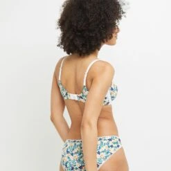 SOUTIEN-GORGE EMBOITANT BLANC/VERT -sous-vêtement boutique 11286306 D