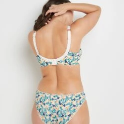 SOUTIEN-GORGE GRANDS BONNETS BLANC/VERT 9 SOUTIEN-GORGE GRANDS BONNETS BLANC/VERT -sous-vêtement boutique 11286405 D