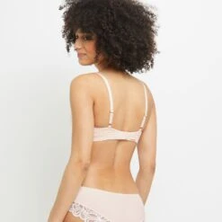 SOUTIEN-GORGE SANS ARMATURES POUDRE -sous-vêtement boutique 11286507 D