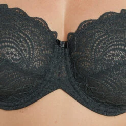 SOUTIEN-GORGE GRANDS BONNETS ANTHRACITE -sous-vêtement boutique 11291102 Z