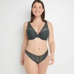 CULOTTE ANTHRACITE -sous-vêtement boutique 11291302 D