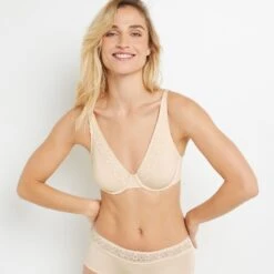 Alba™ SOUTIEN-GORGE FOULARD POUDRE