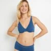Alba™ SOUTIEN-GORGE FOULARD BLEU -sous-vêtement boutique 11295005 F