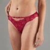 TANGA DENTELLE BORDEAUX -sous-vêtement boutique 11300200 F