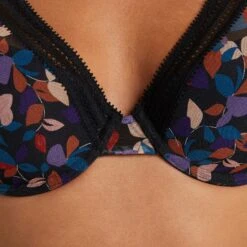 SOUTIEN-GORGE AMPLIFORME NOIR/ROSE -sous-vêtement boutique 11302300 Z