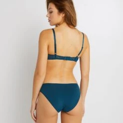 CULOTTE DENTELLE PETROLE -sous-vêtement boutique 11303300 Z