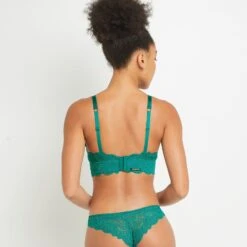 SOUTIEN-GORGE SANS ARMATURES VERT -sous-vêtement boutique 11307000 D