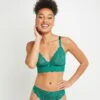 SOUTIEN-GORGE SANS ARMATURES VERT -sous-vêtement boutique 11307000 F
