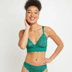 SOUTIEN-GORGE SANS ARMATURES VERT