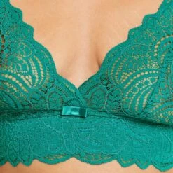 SOUTIEN-GORGE SANS ARMATURES VERT -sous-vêtement boutique 11307000 Z