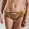 SHORTY TULLE BRODE BRONZE -sous-vêtement boutique 11308500 F