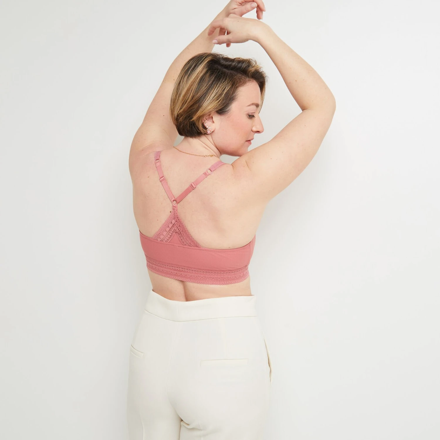 BRASSIERE POST-OP ROSE 6 BRASSIERE POST-OP ROSE – Image 4