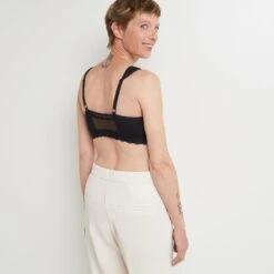 SOUTIEN-GORGE BRASSIERE POST-OP NOIR -sous-vêtement boutique 11309701 D