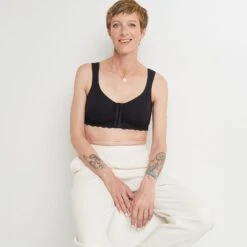 SOUTIEN-GORGE BRASSIERE POST-OP NOIR