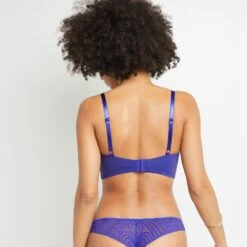 SOUTIEN-GORGE SANS ARMATURES VIOLET -sous-vêtement boutique 20003900 D
