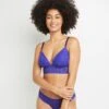SOUTIEN-GORGE SANS ARMATURES VIOLET -sous-vêtement boutique 20003900 F