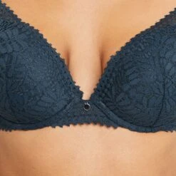 Bianca SOUTIEN-GORGE PUSH UP DENTELLE PETROLE -sous-vêtement boutique 20006300 Z
