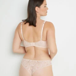 Bianca SOUTIEN-GORGE AMPLIFORME DENTELLE POUDRE 9 Bianca SOUTIEN-GORGE AMPLIFORME DENTELLE POUDRE -sous-vêtement boutique 20007300 D