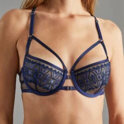 Bella SOUTIEN-GORGE AMPLIFORME CORBEILLE MULTICO BLEU -sous-vêtement boutique 20008500 Z