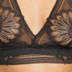 BRASSIERE DENTELLE MARRON -sous-vêtement boutique 20008900 Z