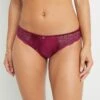 CULOTTE DENTELLE BORDEAUX -sous-vêtement boutique 20014900 F