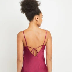NUISETTE SATIN PRUNE -sous-vêtement boutique 20015100 Z