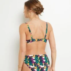 MAILLOT DE BAIN EMBOITANT MULTICO ROSE -sous-vêtement boutique 20015800 D