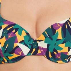 MAILLOT DE BAIN COQUE MICROFIBRE MULTICO ROSE -sous-vêtement boutique 20015900 Z