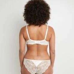 SOUTIEN-GORGE EMBOITANT DENTELLE BLANC 9 SOUTIEN-GORGE EMBOITANT DENTELLE BLANC -sous-vêtement boutique 20017300 D