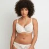 SOUTIEN-GORGE EMBOITANT DENTELLE BLANC -sous-vêtement boutique 20017300 F