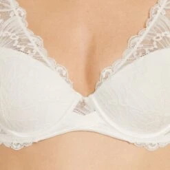 SOUTIEN-GORGE AMPLIFORME FOULARD BLANC -sous-vêtement boutique 20017400 Z
