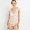 BODY FOULARD DENTELLE BLANC -sous-vêtement boutique 20018400 F