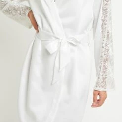 DESHABILLE DENTELLE BLANC -sous-vêtement boutique 20019100 Z