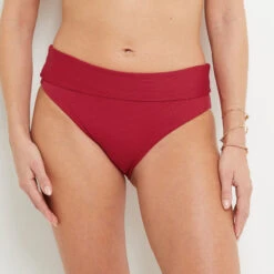 Lotus MAILLOT DE BAIN SLIP MAXI ROUGE